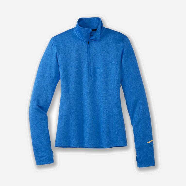 Brooks Dash 1/2 Zip Hardloopjassen voor Dames Blauw (KHLVC-4239)